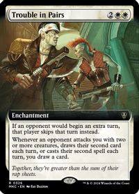 Trouble in Pairs (Extended Art) — Commander: Murders at Karlov Manor