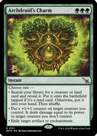 Archdruid's Charm — Prerelease Cards