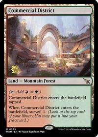 Commercial District — Prerelease Cards