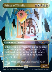 Prince of Thralls (Rainbow Foil) — Secret Lair Drop Series