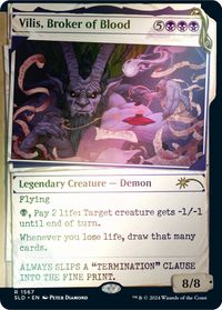 Vilis, Broker of Blood (Rainbow Foil) — Secret Lair Drop Series