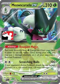 Meowscarada ex — Prize Pack Series Cards