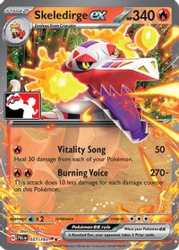 Skeledirge ex - 037/193 — Prize Pack Series Cards