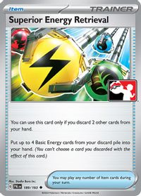 Superior Energy Retrieval — Prize Pack Series Cards