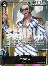 Brannew (Online Regional 2024) [Finalist] — One Piece Promotion Cards