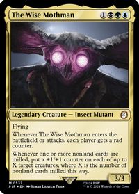 The Wise Mothman (Surge Foil) — Universes Beyond: Fallout