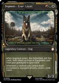 Dogmeat, Ever Loyal (Showcase) (Surge Foil) — Universes Beyond: Fallout