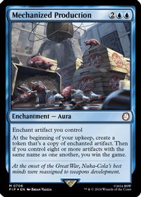 Mechanized Production (Surge Foil) — Universes Beyond: Fallout