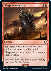 Blasphemous Act — Universes Beyond: Fallout