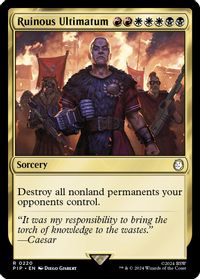 Ruinous Ultimatum — Universes Beyond: Fallout