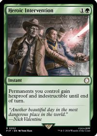 Heroic Intervention — Universes Beyond: Fallout
