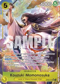 Kouzuki Momonosuke (Alternate Art) — Wings of the Captain