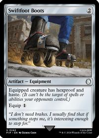 Swiftfoot Boots — Universes Beyond: Fallout