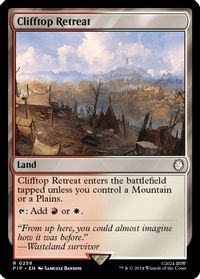 Clifftop Retreat — Universes Beyond: Fallout