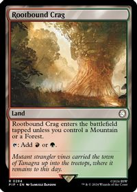 Rootbound Crag — Universes Beyond: Fallout