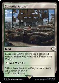Sunpetal Grove — Universes Beyond: Fallout