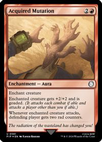 Acquired Mutation (Surge Foil) — Universes Beyond: Fallout