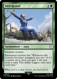 Well Rested (Surge Foil) — Universes Beyond: Fallout