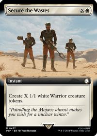 Secure the Wastes (Extended Art) — Universes Beyond: Fallout