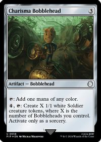 Charisma Bobblehead (Surge Foil) — Universes Beyond: Fallout