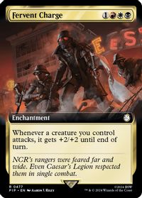 Fervent Charge (Extended Art) — Universes Beyond: Fallout