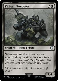 Pitiless Plunderer — Universes Beyond: Fallout