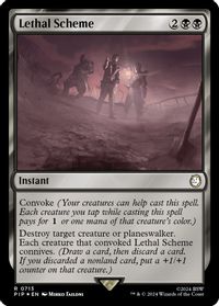Lethal Scheme (Surge Foil) — Universes Beyond: Fallout