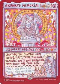 Akroma's Memorial (Rainbow Foil) — Secret Lair Drop Series