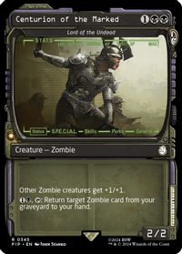 Centurion of the Marked - Lord of the Undead (Showcase) — Universes Beyond: Fallout