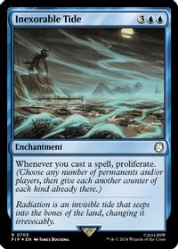 Inexorable Tide (Surge Foil) — Universes Beyond: Fallout