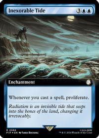Inexorable Tide (Extended Art) (Surge Foil) — Universes Beyond: Fallout