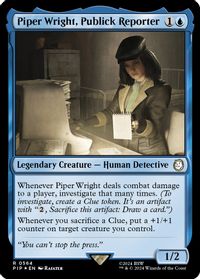 Piper Wright, Publick Reporter (Surge Foil) — Universes Beyond: Fallout