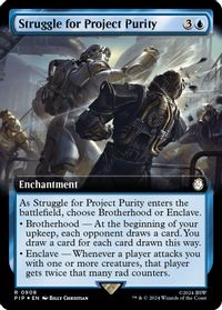 Struggle for Project Purity (Extended Art) (Surge Foil) — Universes Beyond: Fallout