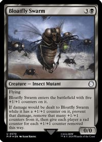 Bloatfly Swarm (Surge Foil) — Universes Beyond: Fallout