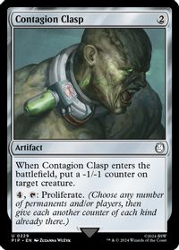 Contagion Clasp — Universes Beyond: Fallout
