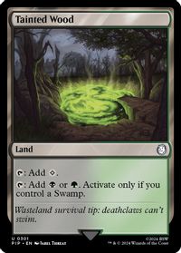Tainted Wood — Universes Beyond: Fallout