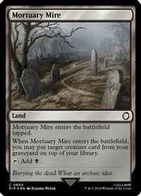 Mortuary Mire (Surge Foil) — Universes Beyond: Fallout