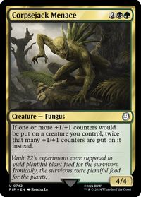 Corpsejack Menace (Surge Foil) — Universes Beyond: Fallout