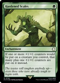 Hardened Scales (Surge Foil) — Universes Beyond: Fallout
