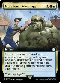 Mutational Advantage (Extended Art) — Universes Beyond: Fallout