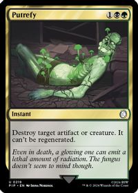 Putrefy — Universes Beyond: Fallout