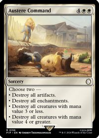 Austere Command — Universes Beyond: Fallout