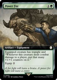 Power Fist (Extended Art) — Universes Beyond: Fallout