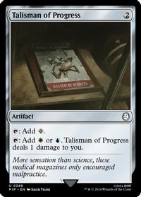 Talisman of Progress — Universes Beyond: Fallout