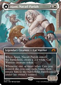Ajani, Nacatl Pariah (Borderless) — Modern Horizons 3