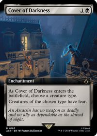 Cover of Darkness (Extended Art) — Universes Beyond: Assassin's Creed
