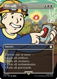 Farewell (Borderless) — Universes Beyond: Fallout