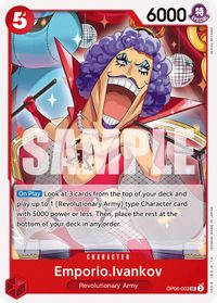 Emporio.Ivankov — Wings of the Captain