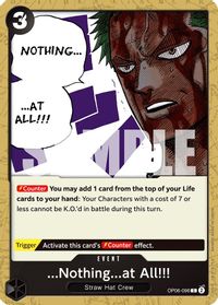 ...Nothing...at All!!! — Wings of the Captain