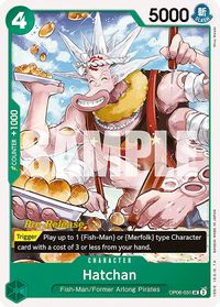 Hatchan — Wings of the Captain Pre-Release Cards